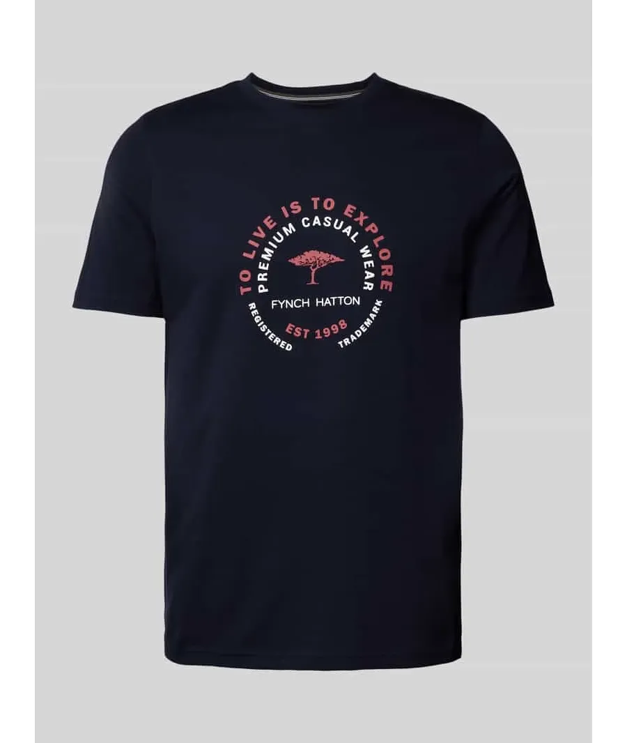 obrazek 1 T-shirt z nadrukiem z logo