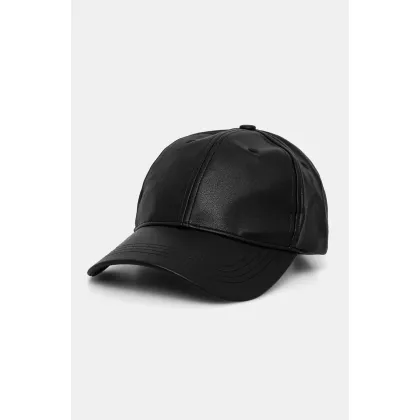Zdjęcie Stand Studio czapka z daszkiem Cia Cap kolor czarny gładka 61505-8790