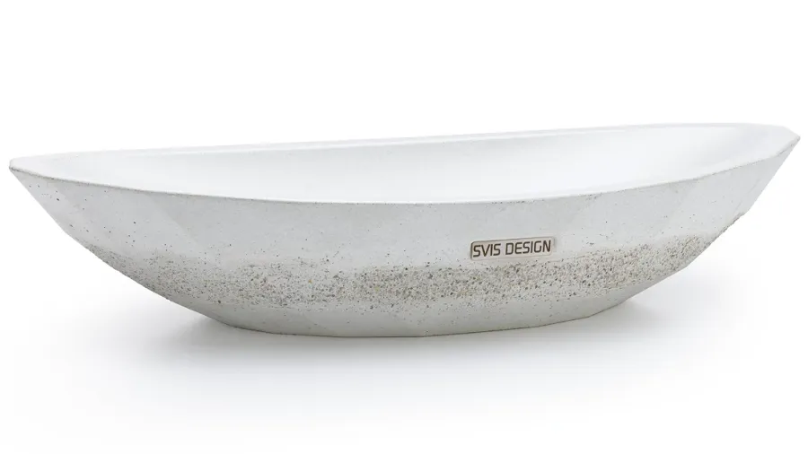 obrazek 1 Prestiżowa umywalka 60 cm DIAMOND SEDIMENT – naturalny, bez dekoru, lakier matowy