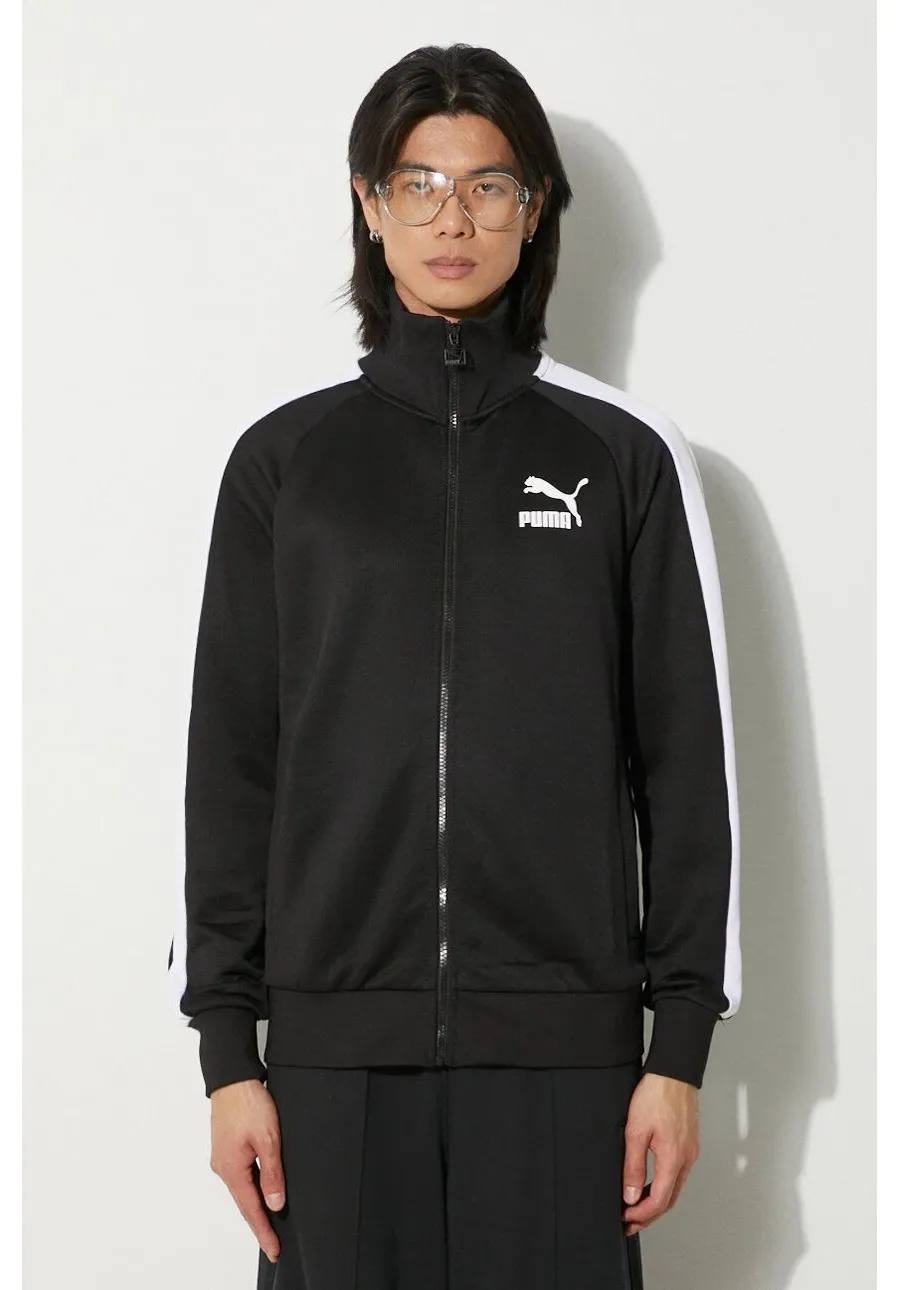 obrazek 1 Puma bluza Iconic T7 męska kolor czarny gładka 530094-01 530094