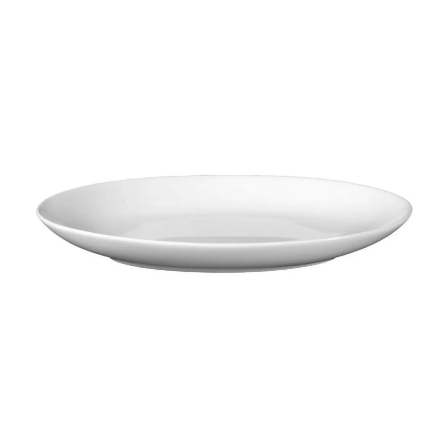 obrazek 3 Owalny biały porcelanowy półmisek 24x14,5 cm z Niemiec - Seltmann Weiden