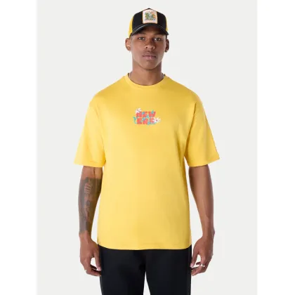 Zdjęcie New Era T-Shirt 60596304 Żółty Regular Fit