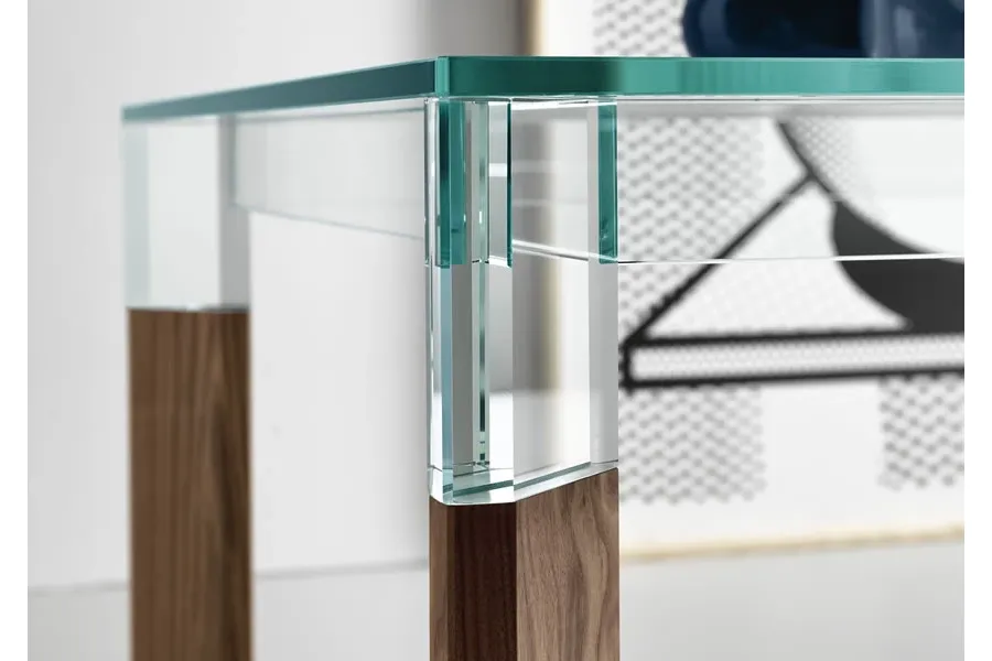 obrazek 3 Reprezentacyjny szklany stół prosto z Włoch - Tonelli Design