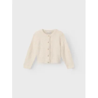 Zdjęcie NAME IT Kardigan 13223044 Écru Regular Fit