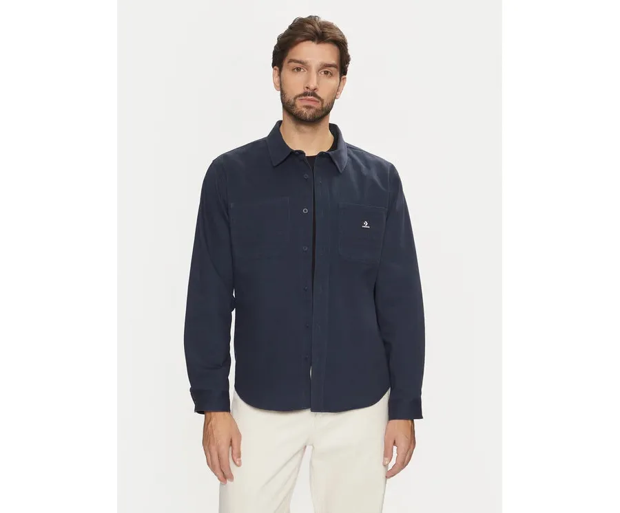 obrazek 1 Converse Koszula 10026973-A01 Granatowy Relaxed Fit