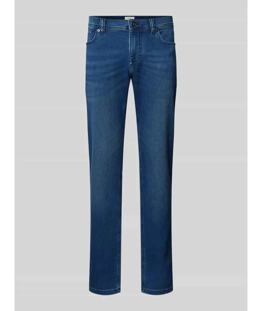 obrazek 1 Jeansy o kroju regular fit z bawełną