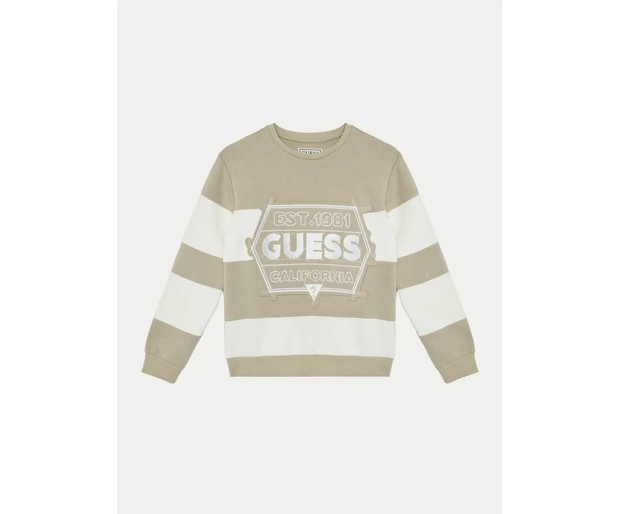 obrazek 1 Guess Sweter L5RQ09 KCCH0 Beżowy Regular Fit