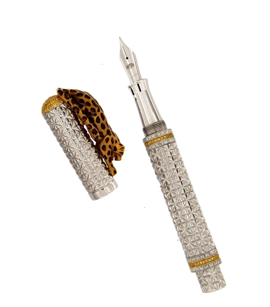 obrazek 1 Pióro wieczne Leopard Silver
