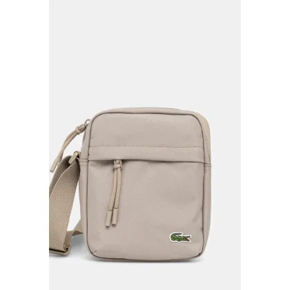 Zdjęcie Lacoste saszetka kolor beżowy NU4788NE