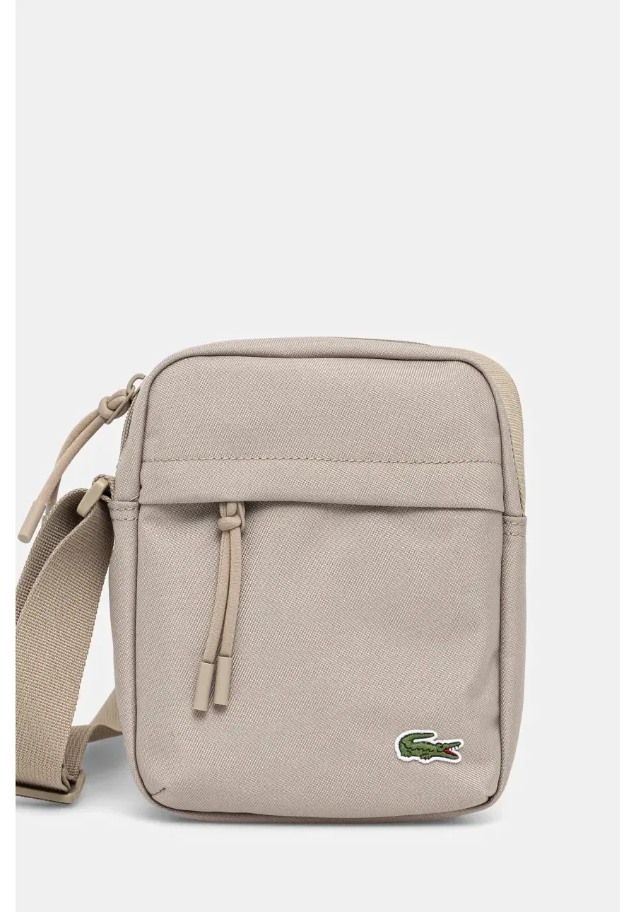 obrazek 1 Lacoste saszetka kolor beżowy NU4788NE