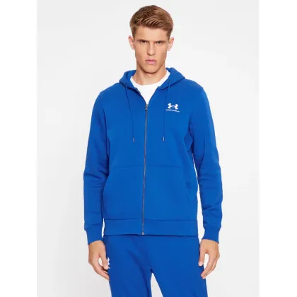 Zdjęcie Under Armour Bluza Ua Essential Fleece Fz Hood 1373881 Niebieski Loose Fit