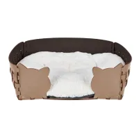 Zdjęcie Oryginalne legowisko dla kota 45x30xH15 cm w kolorze cappuccino