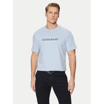 Zdjęcie Guess Jeans T-Shirt M4YI42 K8FQ4 Niebieski Regular Fit