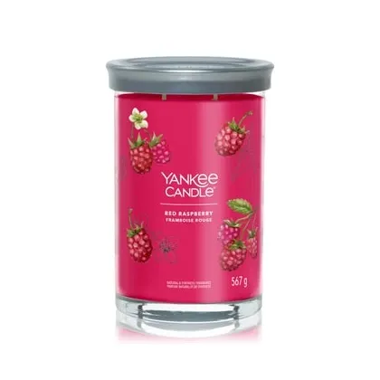 Zdjęcie Yankee Candle Red Raspberry Signature Large Tumbler Świeca zapachowa 567 g