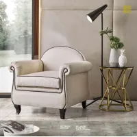 Picture Italian furniture - an extraordinary Clarice armchair and table