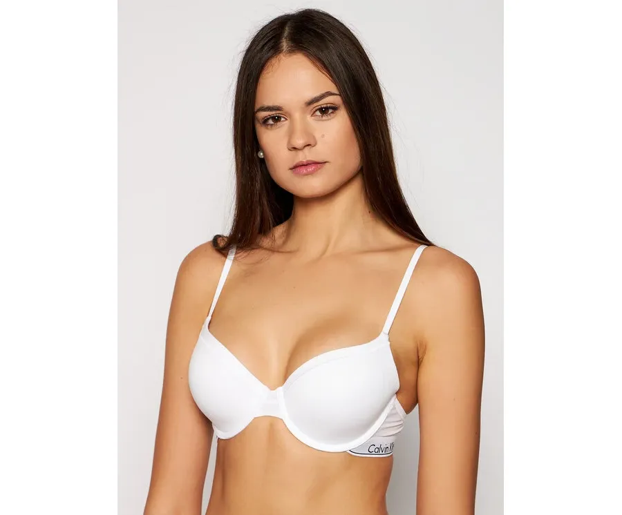 obrazek 1 Calvin Klein Underwear Biustonosz z fiszbiną 0000F3784E Biały
