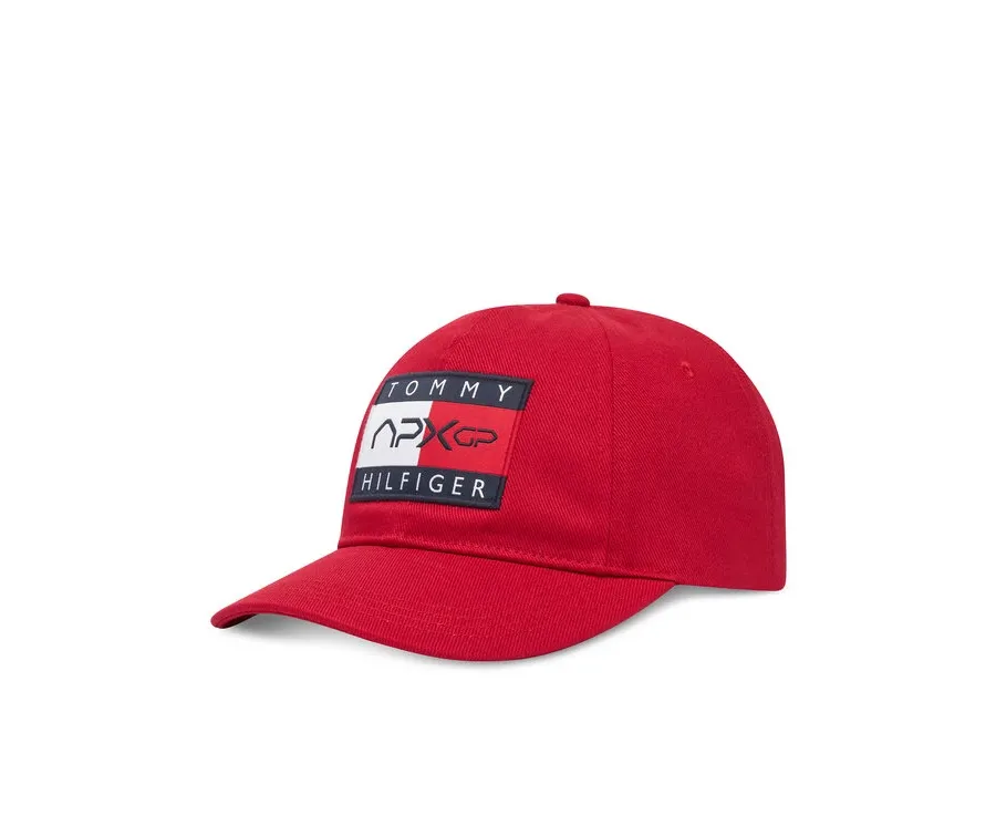 obrazek 1 Tommy Hilfiger Czapka z daszkiem F1 Movie AM0AM13966 Czerwony