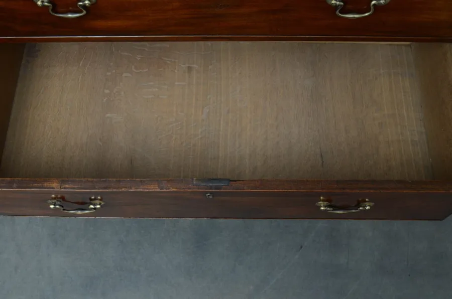 obrazek 5 Wyjątkowa komoda George III z mahoniu - antyk