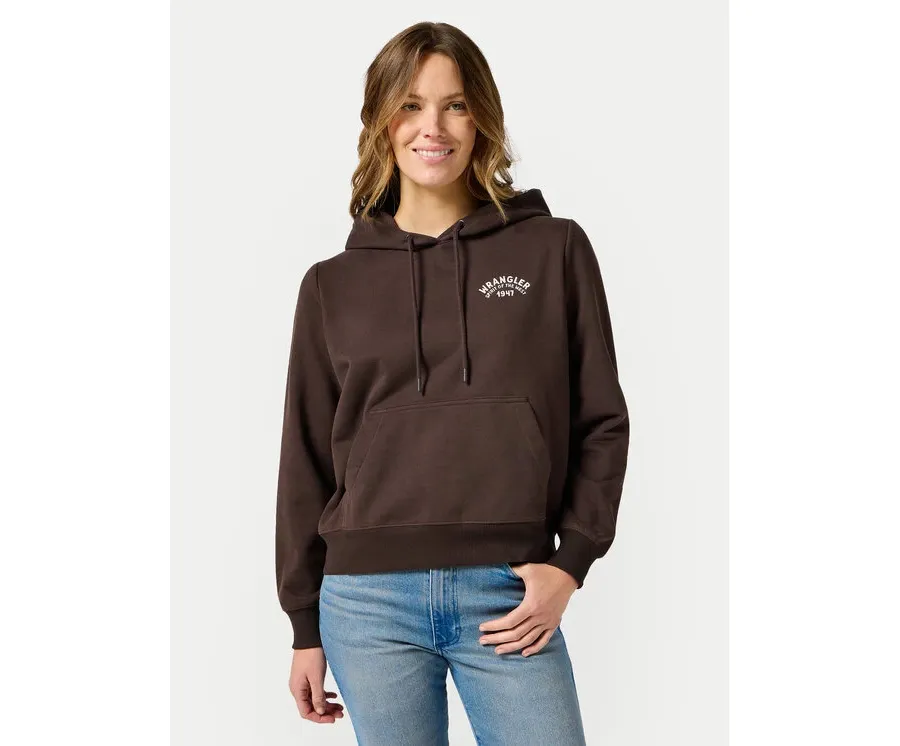 obrazek 1 Wrangler Bluza 112356458 Brązowy Regular Fit