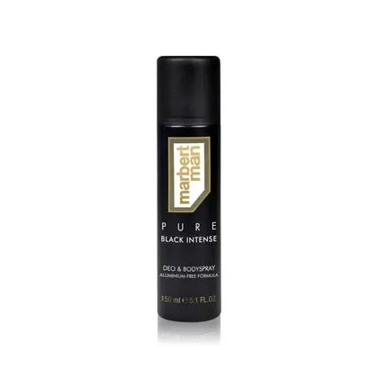 Zdjęcie Marbert Man Pure Black Intense Deo & Bodyspray Dezodorant w sprayu 150 ml