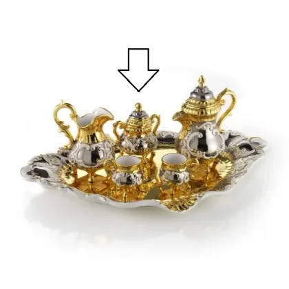 Zdjęcie Barokowa cukiernica wykonana z ceramiki - Ceramiche ML