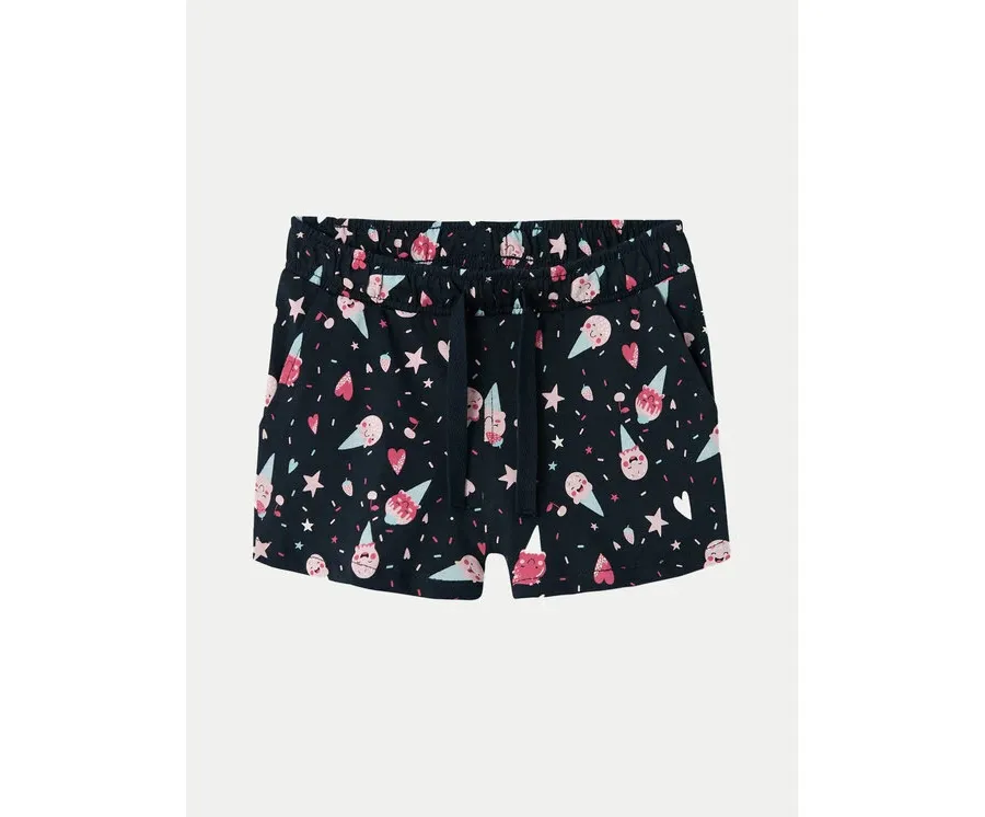 obrazek 1 NAME IT Szorty materiałowe Vigga 13215112 Granatowy Regular Fit