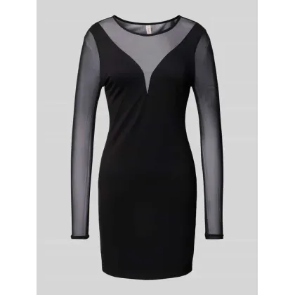 Zdjęcie Sukienka mini z półprzezroczystymi wstawkami model ‘BECKI’