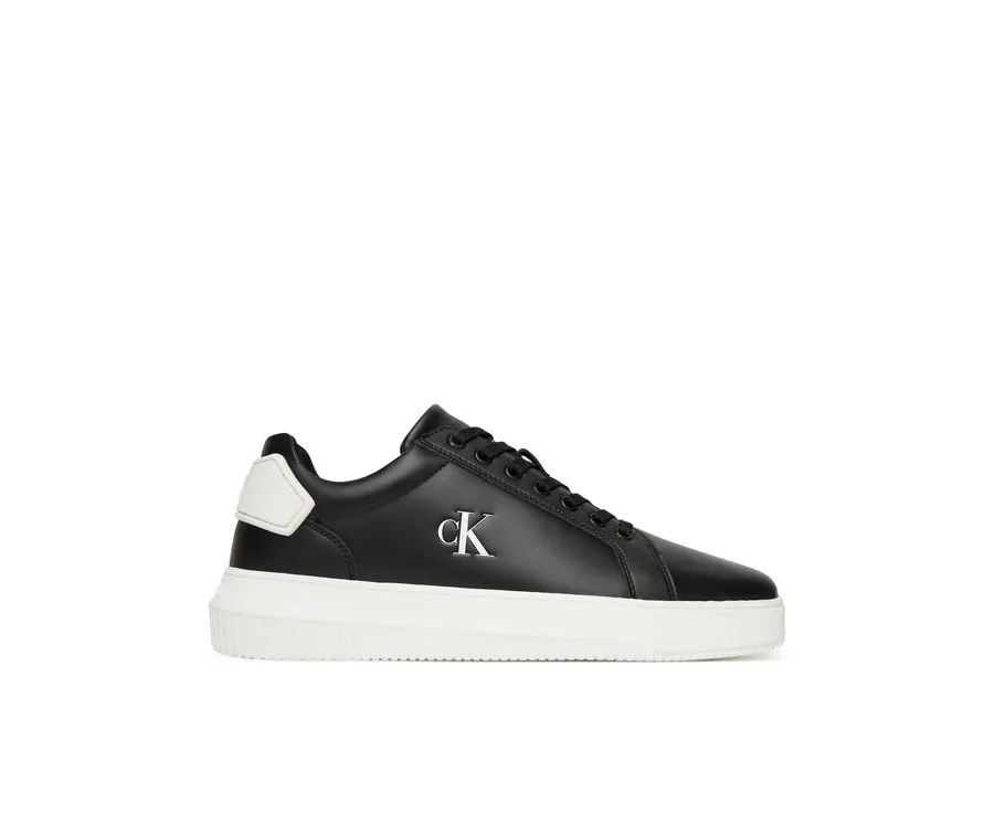 obrazek 1 Calvin Klein Jeans Sneakersy Chunky Cupsole Ru Patch Lth YM0YM01296 Czarny