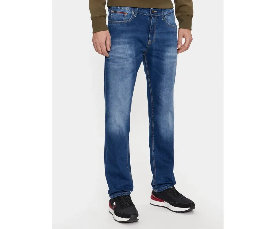 obrazek 1 Tommy Jeans Jeansy Ryan DM0DM09551 Niebieski Straight Fit