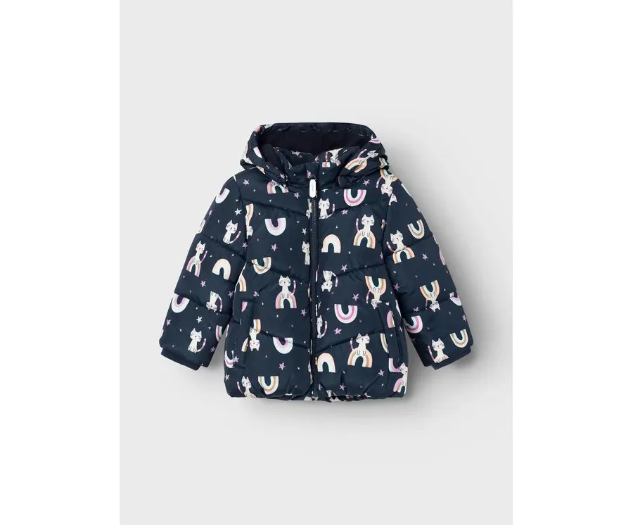 obrazek 1 NAME IT Kurtka zimowa 13218453 Granatowy Regular Fit