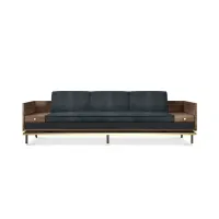 Zdjęcie Wyszukana sofa z bawełnianego aksamitu - Porus Studio