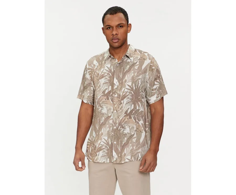 obrazek 1 Guess Koszula M4GH76 WD4Z2 Beżowy Slim Fit