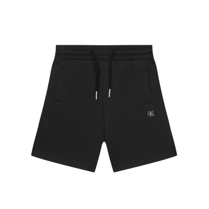 Zdjęcie Calvin Klein Jeans Szorty sportowe Mini Badge IU0IU00704 D Czarny Regular Fit