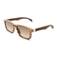 Picture Elegant, Italian men's wooden glasses - Legno Light