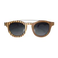 Picture Glasses with an unusual design made of wood - Legno Light