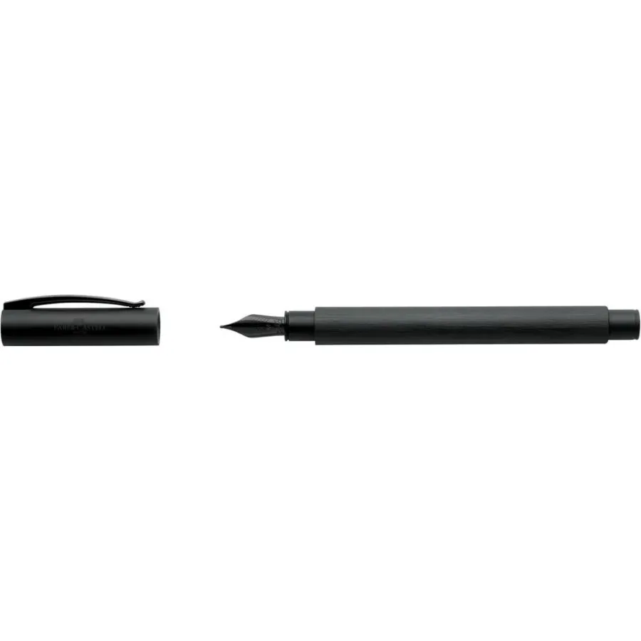 obrazek 2 Stylowe pióro wieczne Ambition All Black Faber Castell na prezent