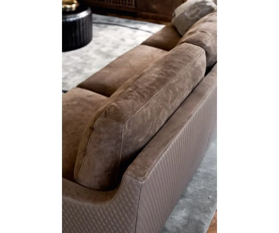 obrazek 3 Brązowa elegancka sofa do domu - Daytona