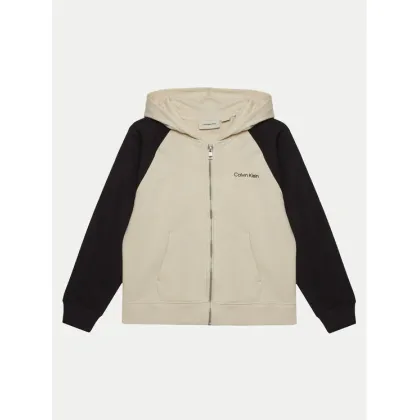 Zdjęcie Calvin Klein Jeans Bluza IB0IB02378 Beżowy Regular Fit