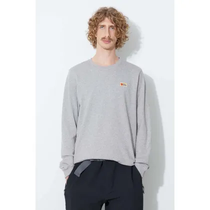 Zdjęcie Fjallraven bluza bawełniana męska kolor czarny gładka 87070-BLACK