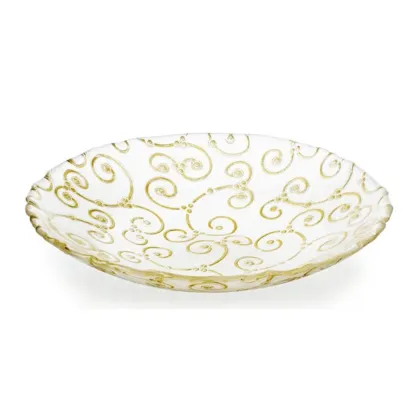 Zdjęcie Wyjątkowa dekoracja stołu z kolekcji Enlace z bogatym złotym motywem – Vista Alegre