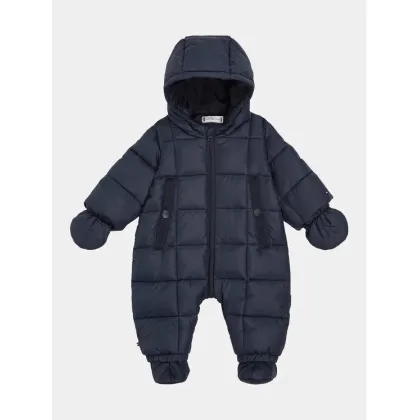 Zdjęcie Tommy Hilfiger Dres Baby Monotype Tape Ski Suit Niebieski