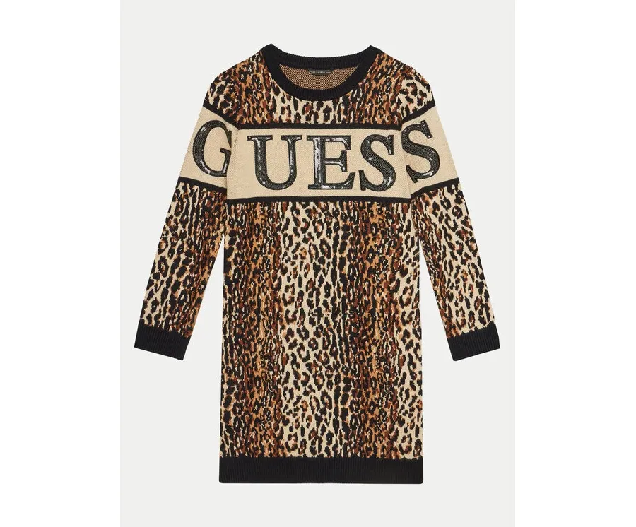 obrazek 1 Guess Sukienka dzianinowa J4BK17 Z3I50 Kolorowy Comfort Fit