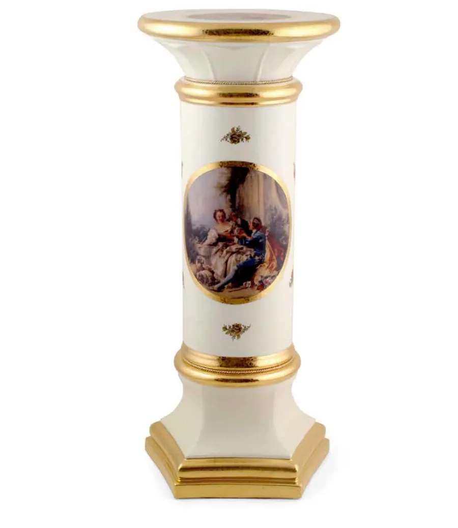 picture 1 White ceramic column from Italy - Bruno Costenaro