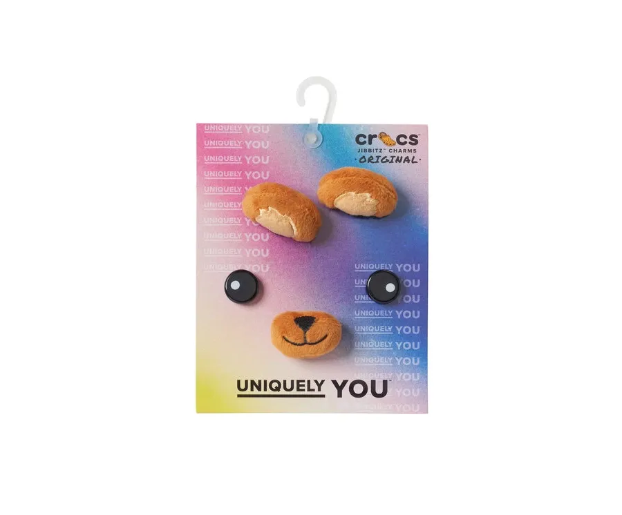 obrazek 1 Crocs Ozdoba do butów Jibbitz Make Your Own Teddy 5 Pack 10013702 Kolorowy