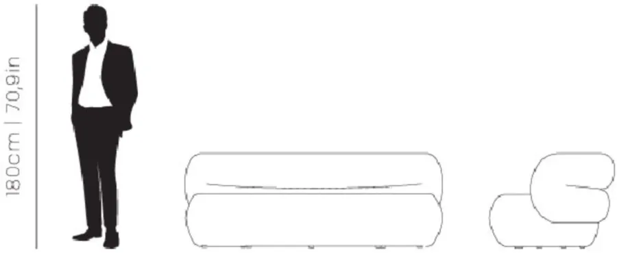 obrazek 6 Sofa w stylu loftowym