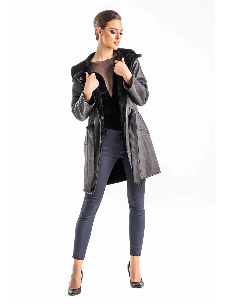 picture 8 Fashionable and feminine merino fur coat - A&A Vesa
