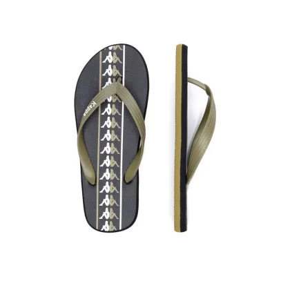 Zdjęcie Kappa Japonki 371G1LW Green Military - Black - White Kolorowy