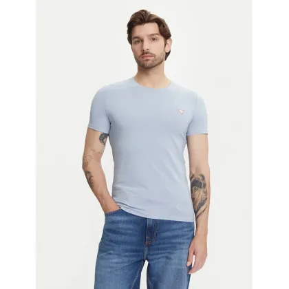 Zdjęcie Guess T-Shirt M2YI24 J1314 Błękitny Slim Fit