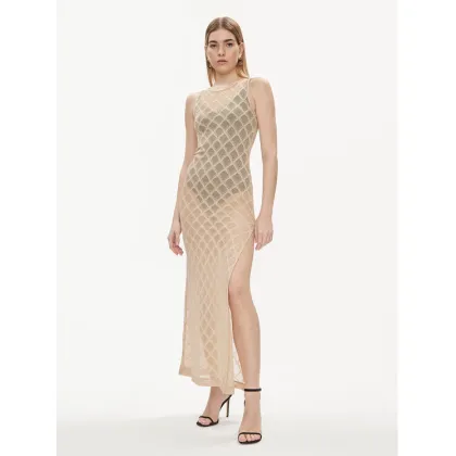 Zdjęcie Liu Jo Sukienka letnia VA4002 J4666 Złoty Slim Fit