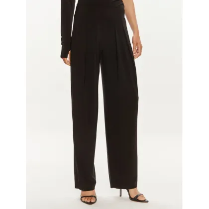 Zdjęcie NORMA KAMALI Spodnie materiałowe KK4237PLC32001 Czarny Relaxed Fit
